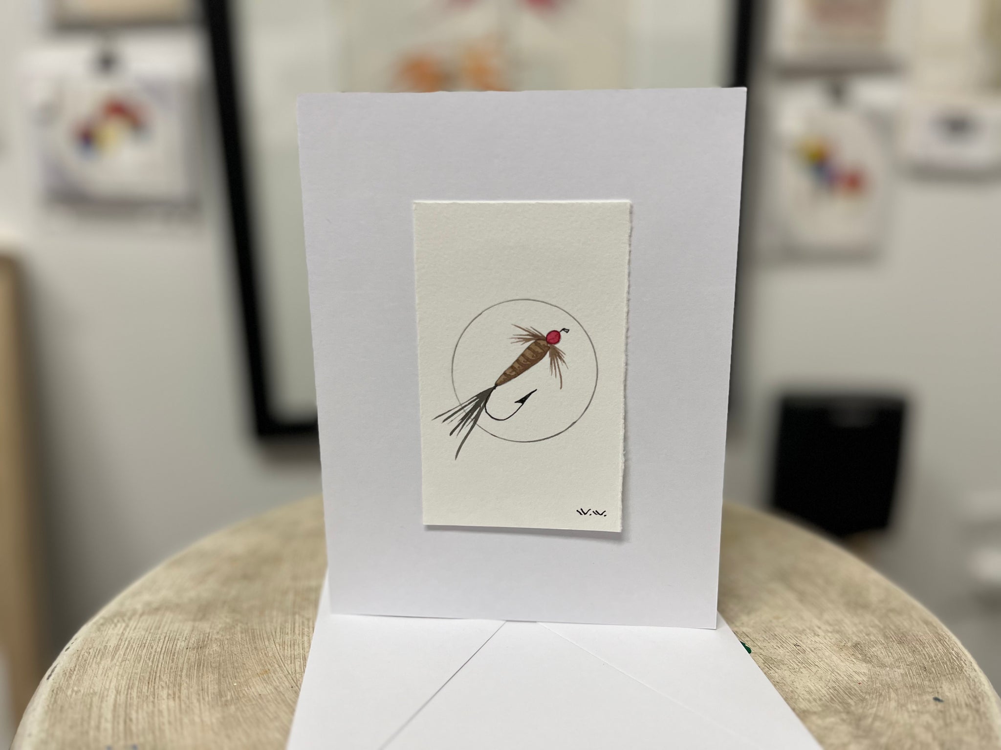 Fishing Fly Pattern Art Cards