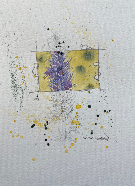 Purple Fringe Flower