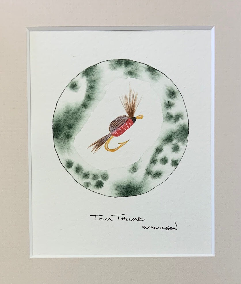 Tom Thumb - Red 4”w X 5”h