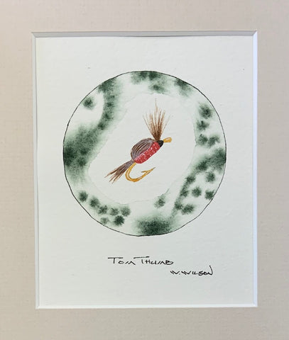 Tom Thumb - Red 4”w X 5”h