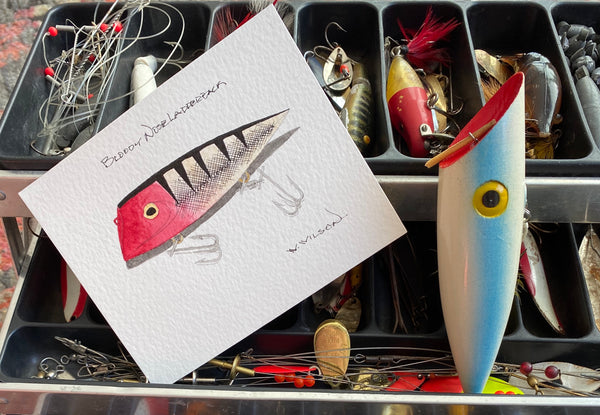 Lyman Lures - new design release - Bloody Nose Ladderback