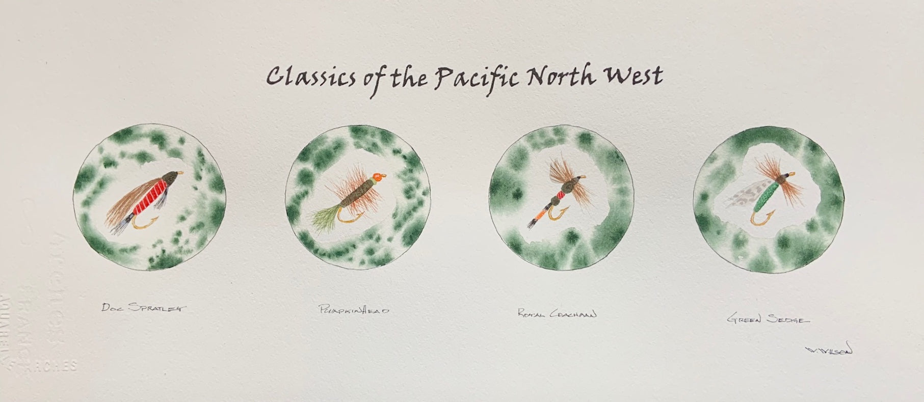 Classics of the Pacific North West 8”h X 18”w