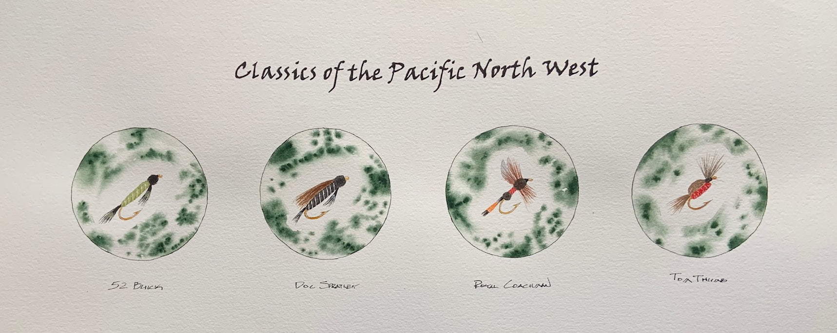 Classics of the Pacific North West 8”h X 18”w