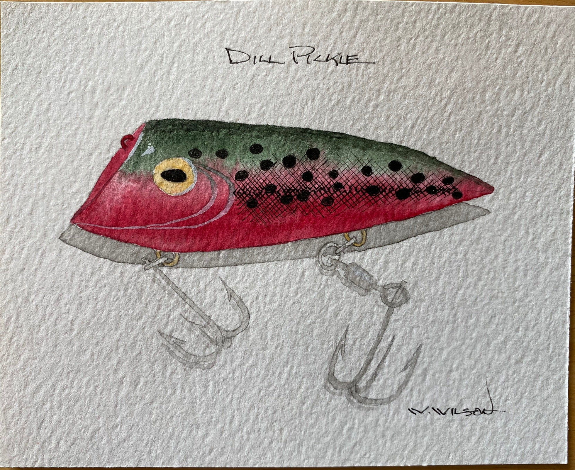 Lyman Lures - new design release - Dill Pickle