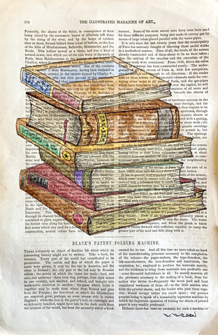 Library Offering 8”w X 12”h