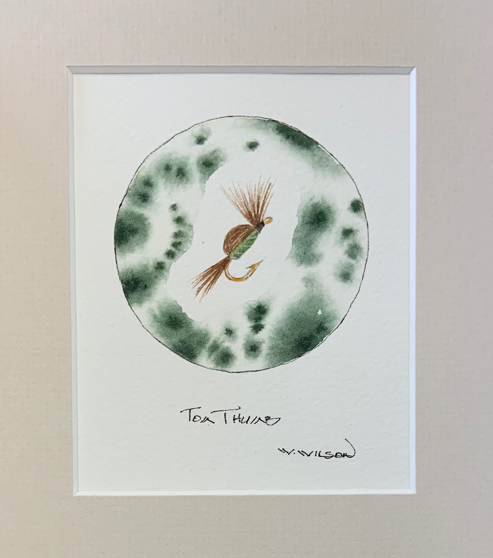 Tom Thumb - Green 4” X 5”h