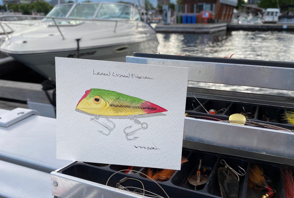 Lyman Lures - new design release - Lemon Lyman Firetail
