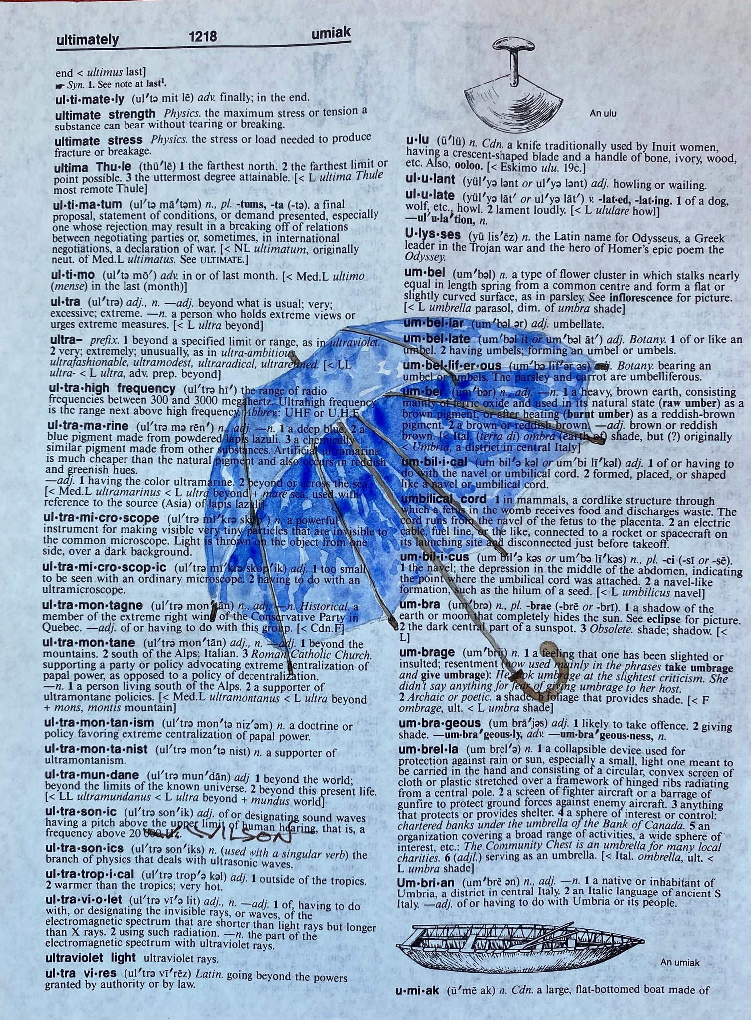 ‘U’ is for Umbrella