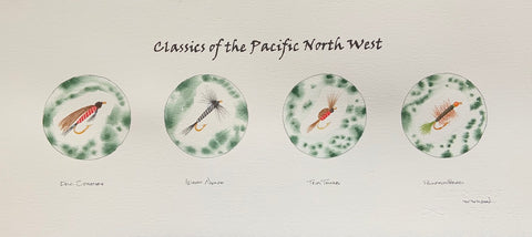 Classics of the Pacific North West 8”h X 18”w