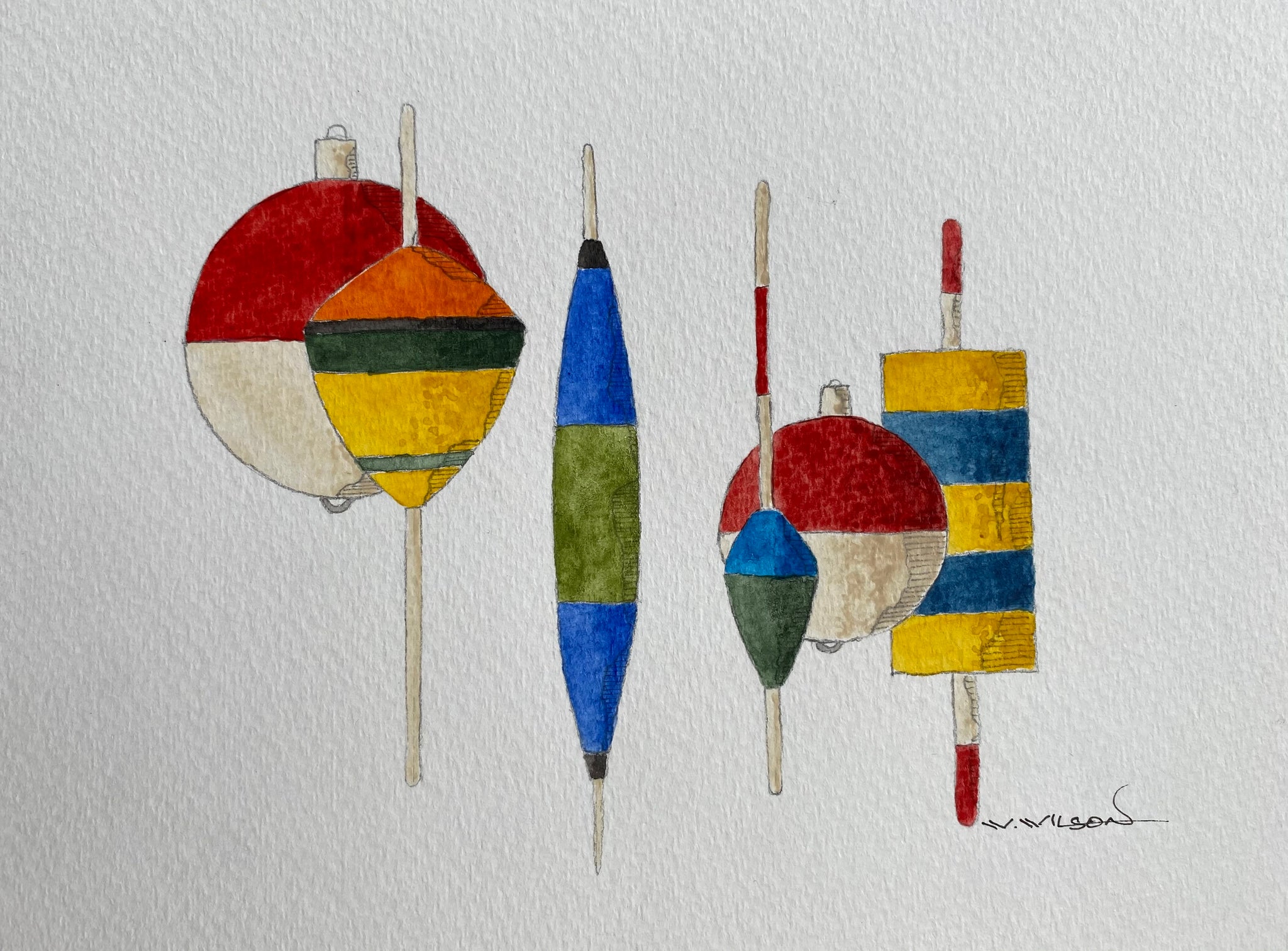 Vintage Fishing Bobbers