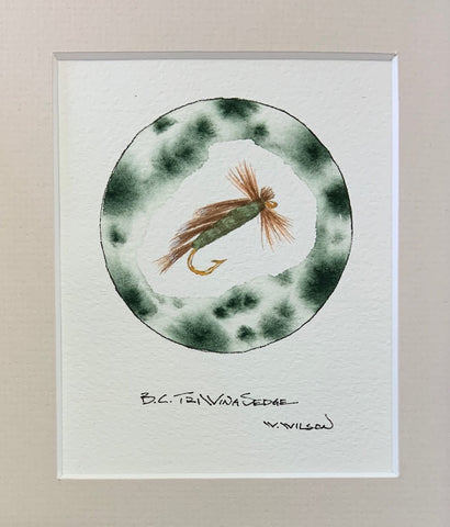BC Tri Wing Sedge 4”w X 5”h