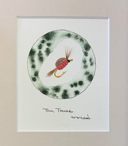 Tom Thumb - Red 4”w X 5”h