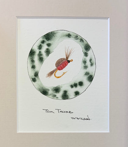Tom Thumb - Red 4”w X 5”h