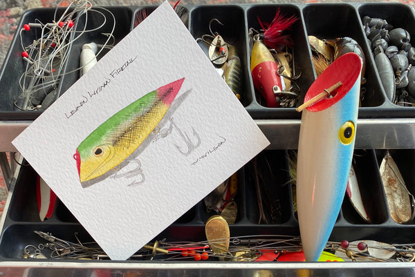 Lyman Lures - new design release - Lemon Lyman Firetail