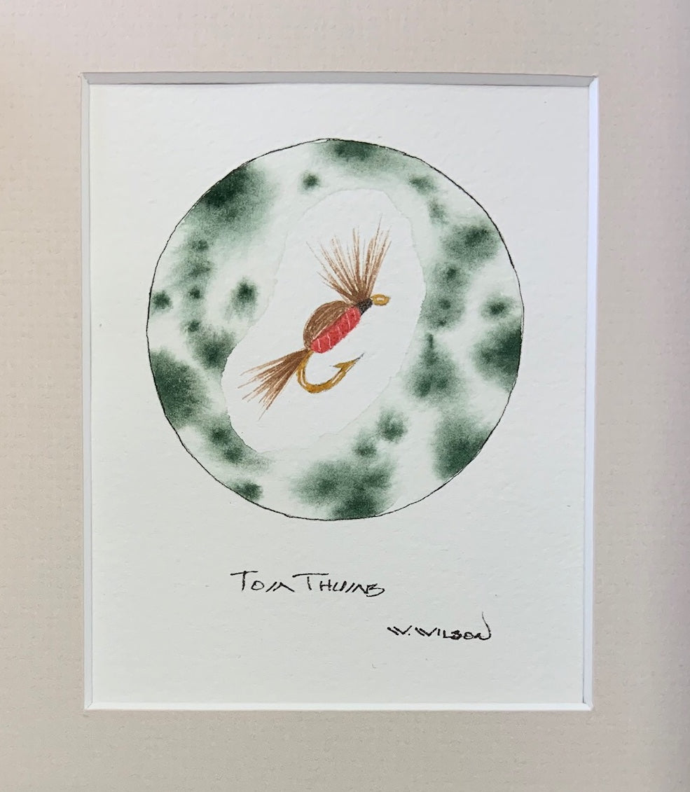 Tom Thumb - Red 4”w X 5”h