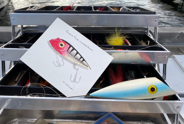 Lyman Lures - new design release - Bloody Nose Ladderback