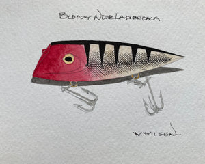 Lyman Lures - new design release - Bloody Nose Ladderback