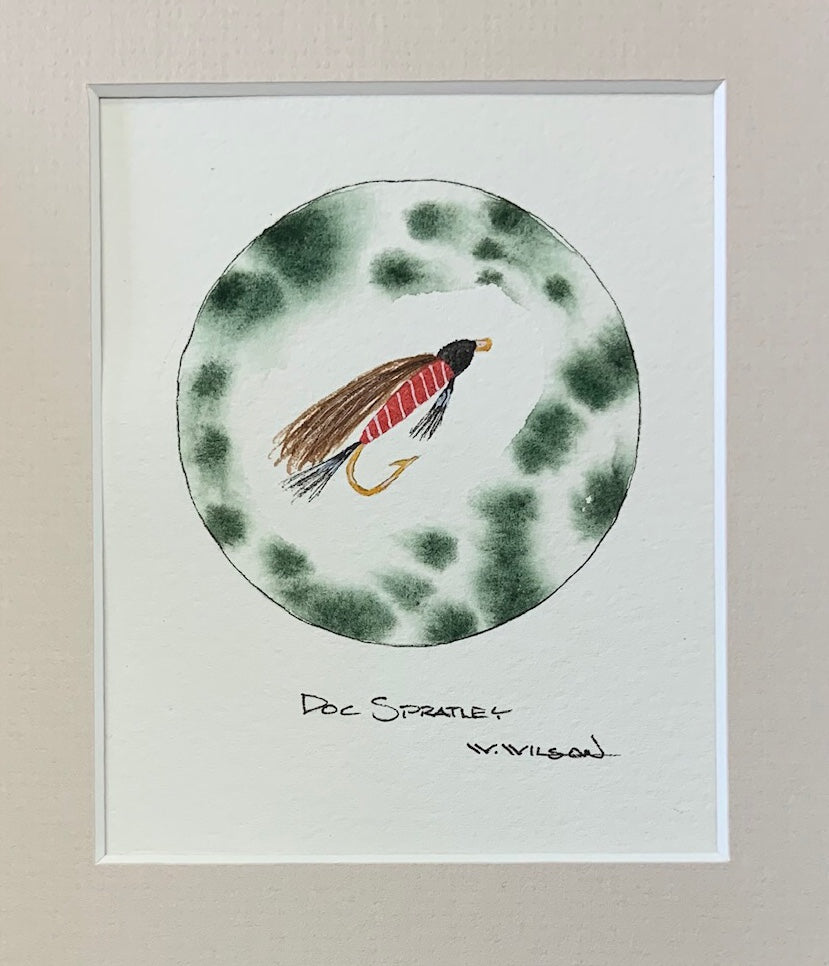 Doc Spratley - Red 4”w X 5”h