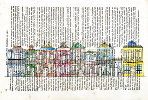 Streetscape 12”w x 8”h