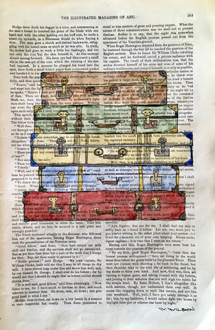 Suitcase Travel 8”w X 12”h